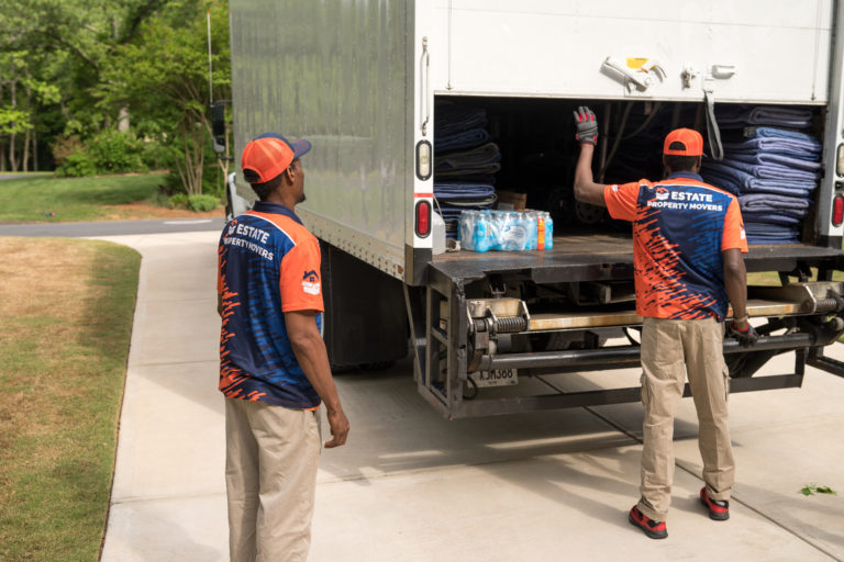 Residential Moving Company and Long Distance Residential Movers in Sandy Springs, Georgia Finishing a Moving Job